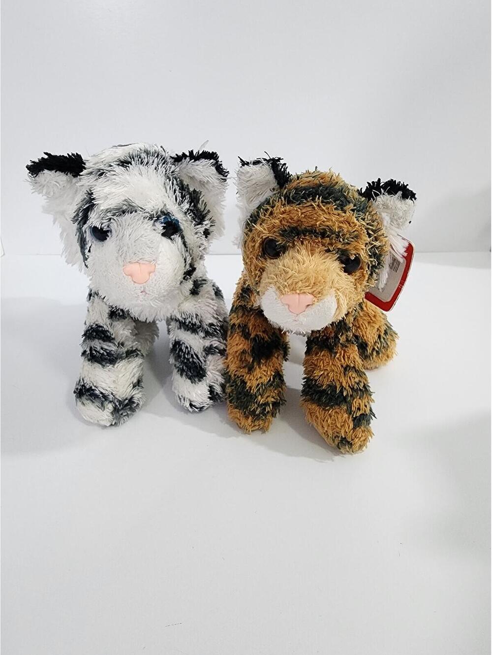 Aurora World Plush Tiger Pair - Soft and Adorable Stuffed Animals